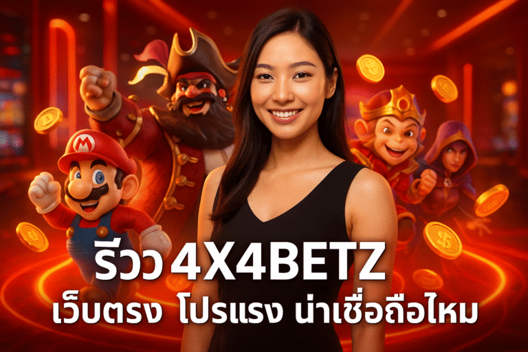 รีวิว 4X4BETZ เว็บตรง โปรแรง น่าเชื่อถือไหม