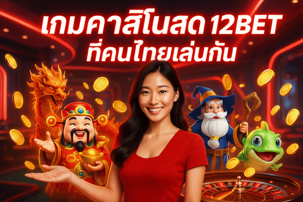 เกมคาสิโนสด 12BET ที่คนไทยเล่นกัน