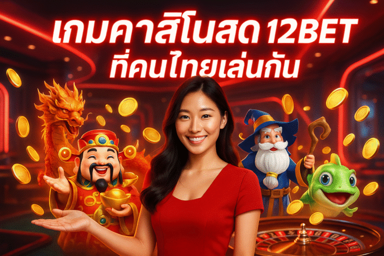 เกมคาสิโนสด 12BET ที่คนไทยเล่นกัน