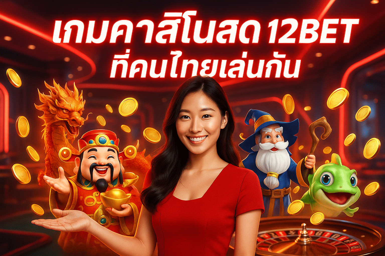เกมคาสิโนสด 12BET ที่คนไทยเล่นกัน